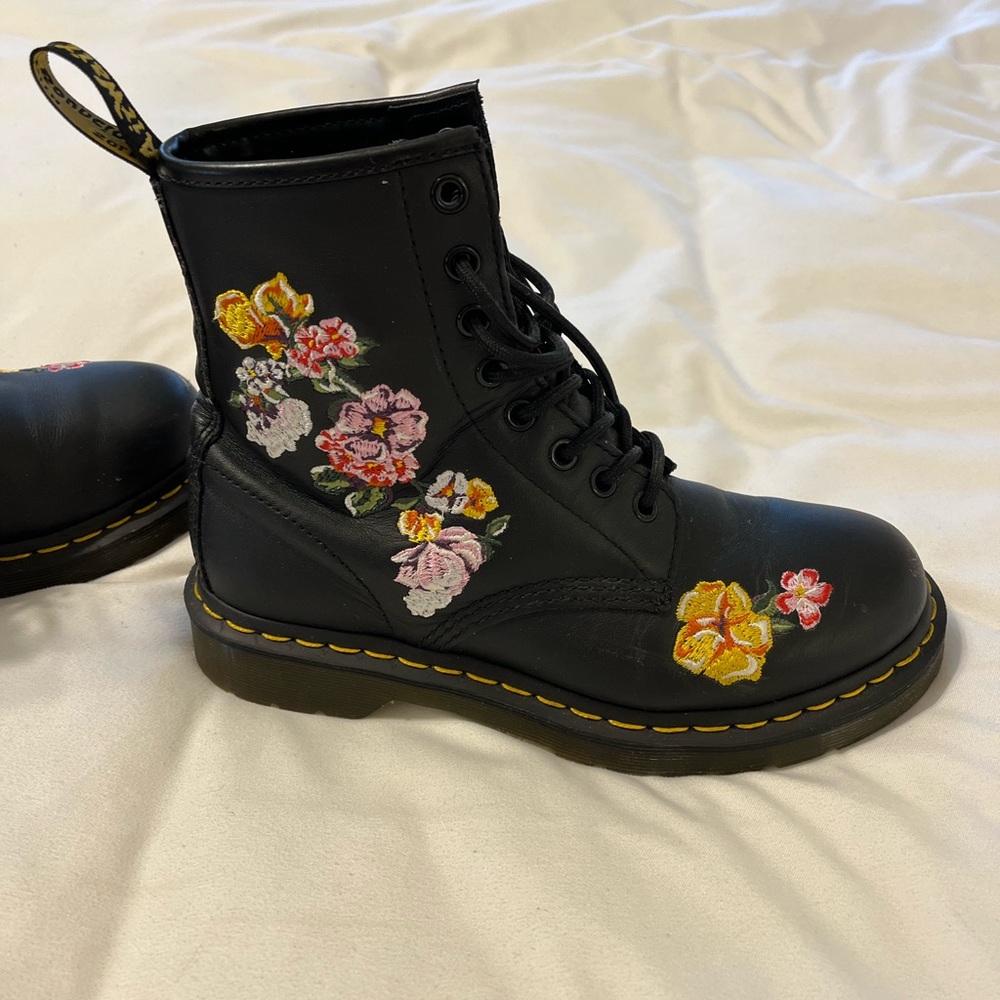 Dr. Marten’s Boots Embroidered